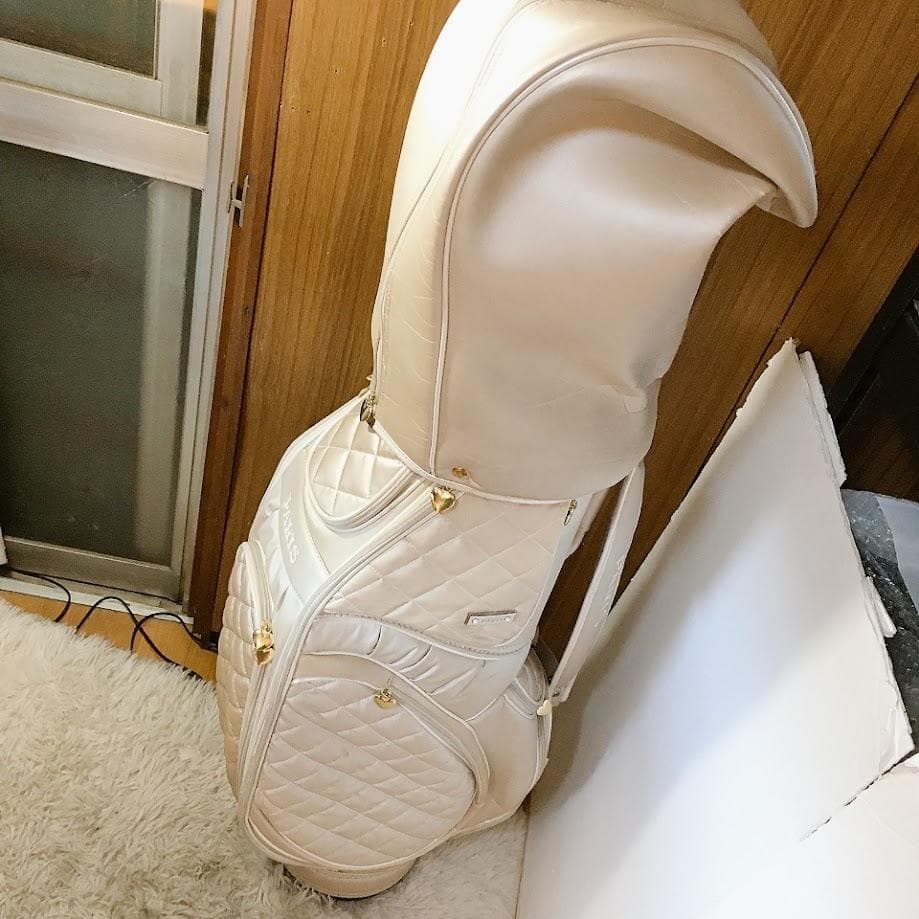 PARIS ゴルフセットレディース パリス キャディーバッグ ホワイト