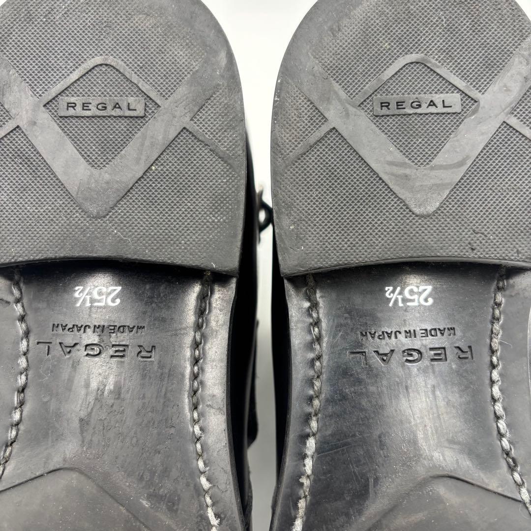 REGAL リーガル レザージョッパーブーツ 39GR 25 1/2 本革 黒 - メルカリ