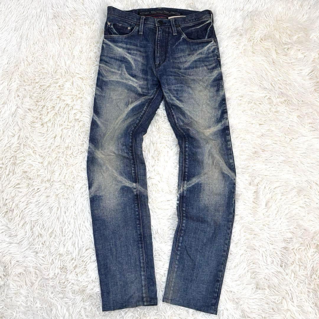BLUE WAY JEANS ダメージ デニムパンツ 日本製 Y2K 鬼ヒゲ - メルカリ