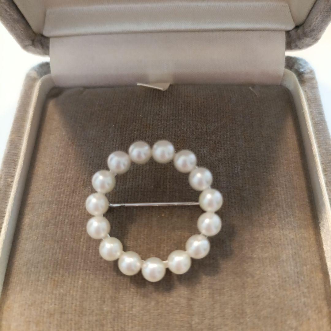 ミキモト ブローチ パール サークル フォーマル 箱なし～ - メルカリ