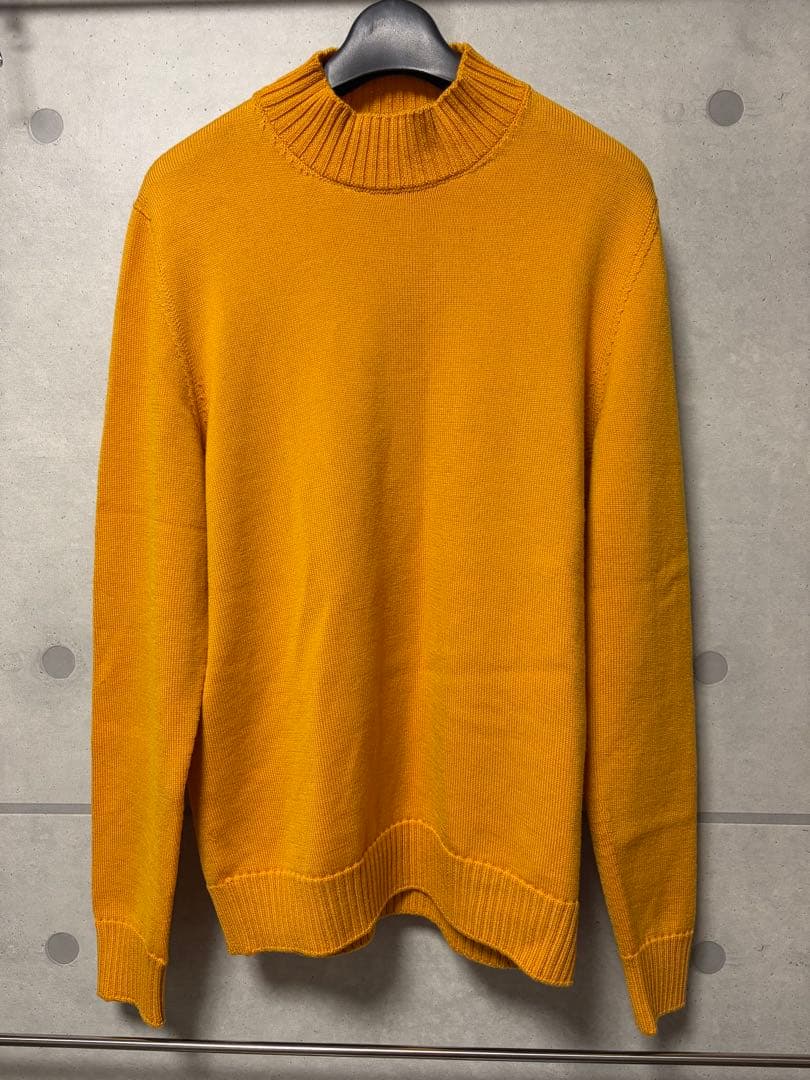 Drumohrニット セーター メリノウール　マスタード　イタリア製　48 楽天市場】【最大2万円OFFクーポン対象・3/1限定】Drumohr ドルモア