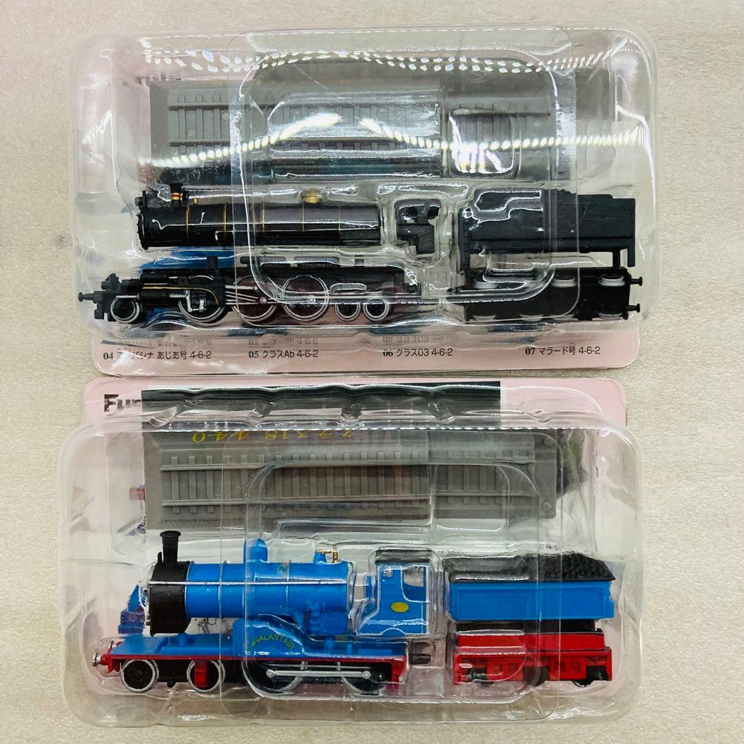 コンプリートセット/7個】フルタ 世界SL紀行 鉄道模型 フィギュア