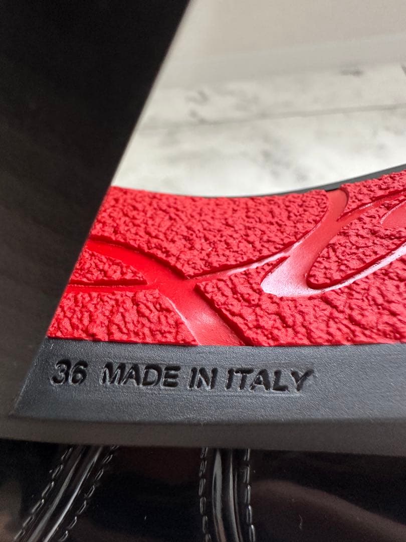 Christian Louboutin♡ブラックヒールレインシューズ