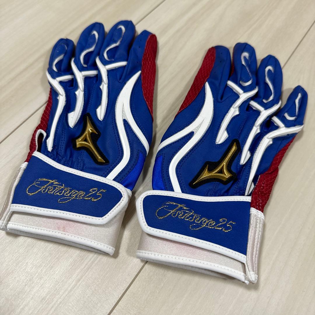 筒香嘉智選手 プロ支給品 実使用 バッティンググローブ 手袋 - メルカリ