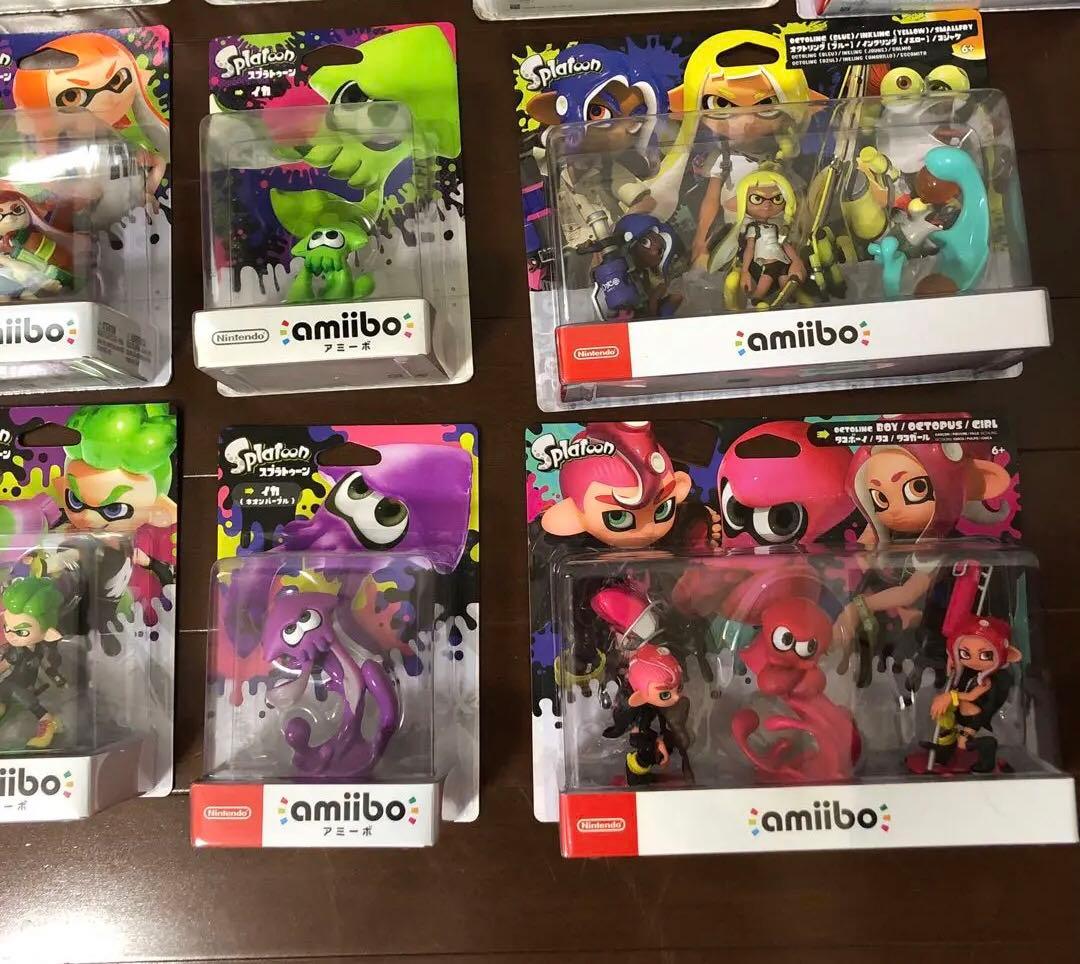 未開封 スプラトゥーン3 対応 19種類 amiibo 全種類 - メルカリ