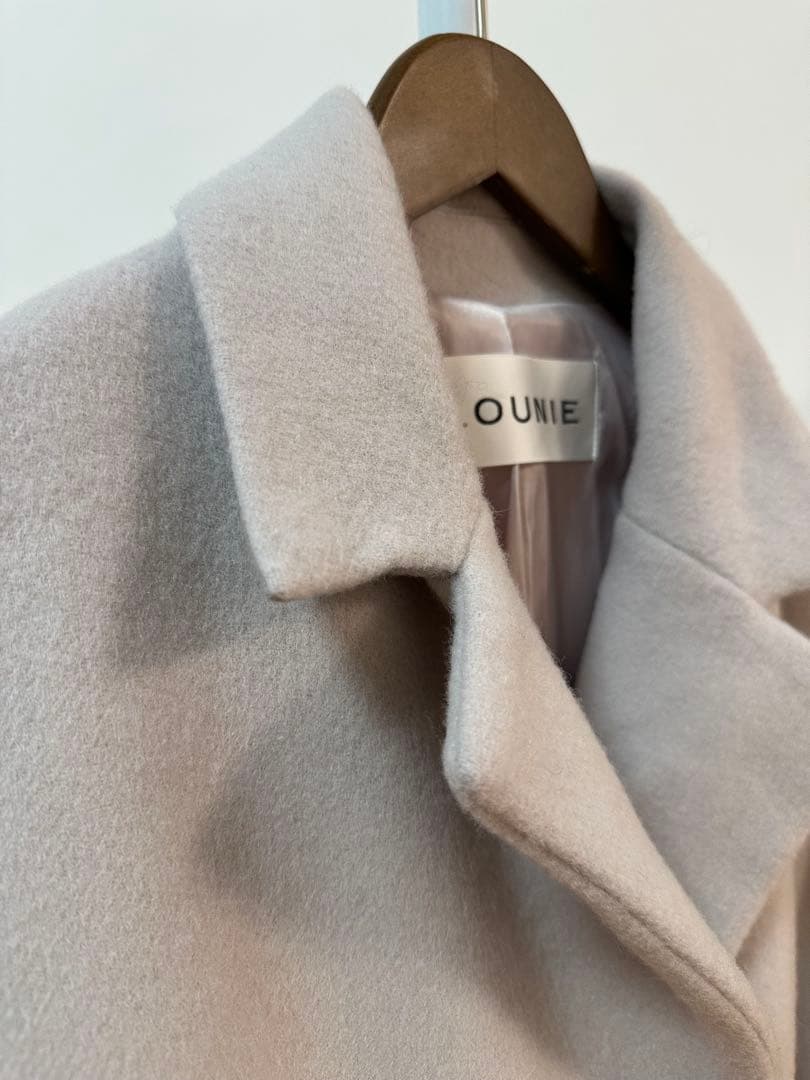 ルーニィ新品⭐️25年新作ジャコットウールジャケットコートsuper110's