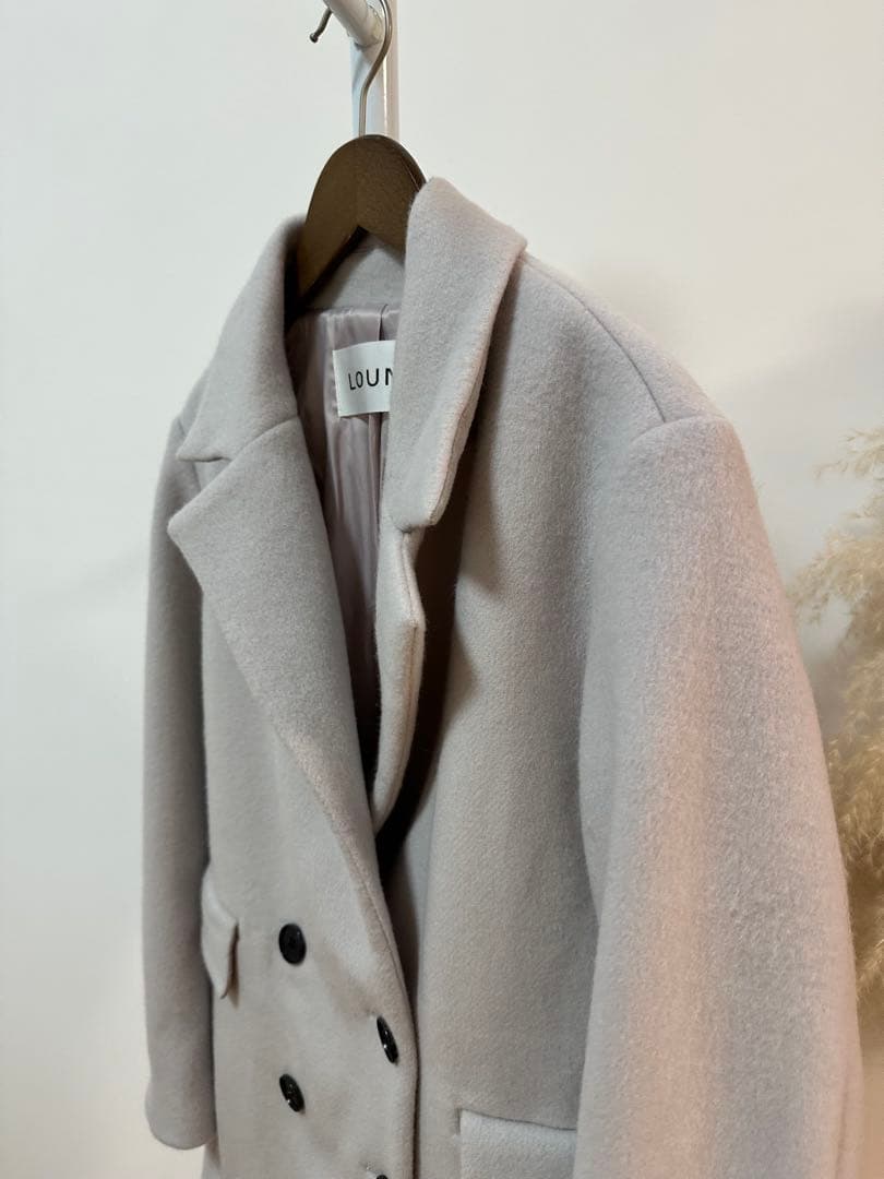 ルーニィ新品⭐️25年新作ジャコットウールジャケットコートsuper110's