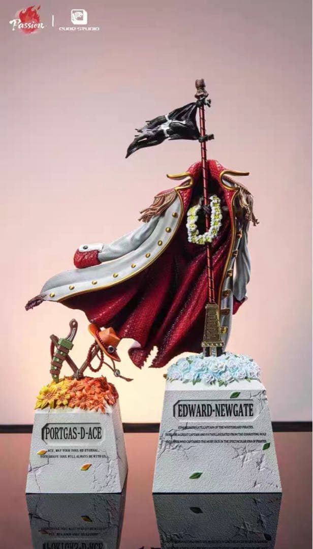 ワンピース 白ひげ エースの墓 ガレージキット フィギュア 完成品