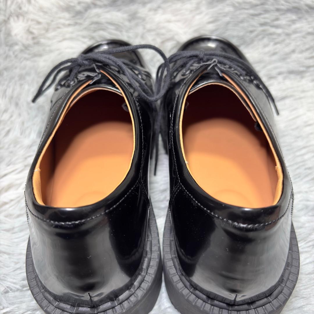 新品✨UNIQLO C 26.5cm チロリアンシューズ 黒 エナメル