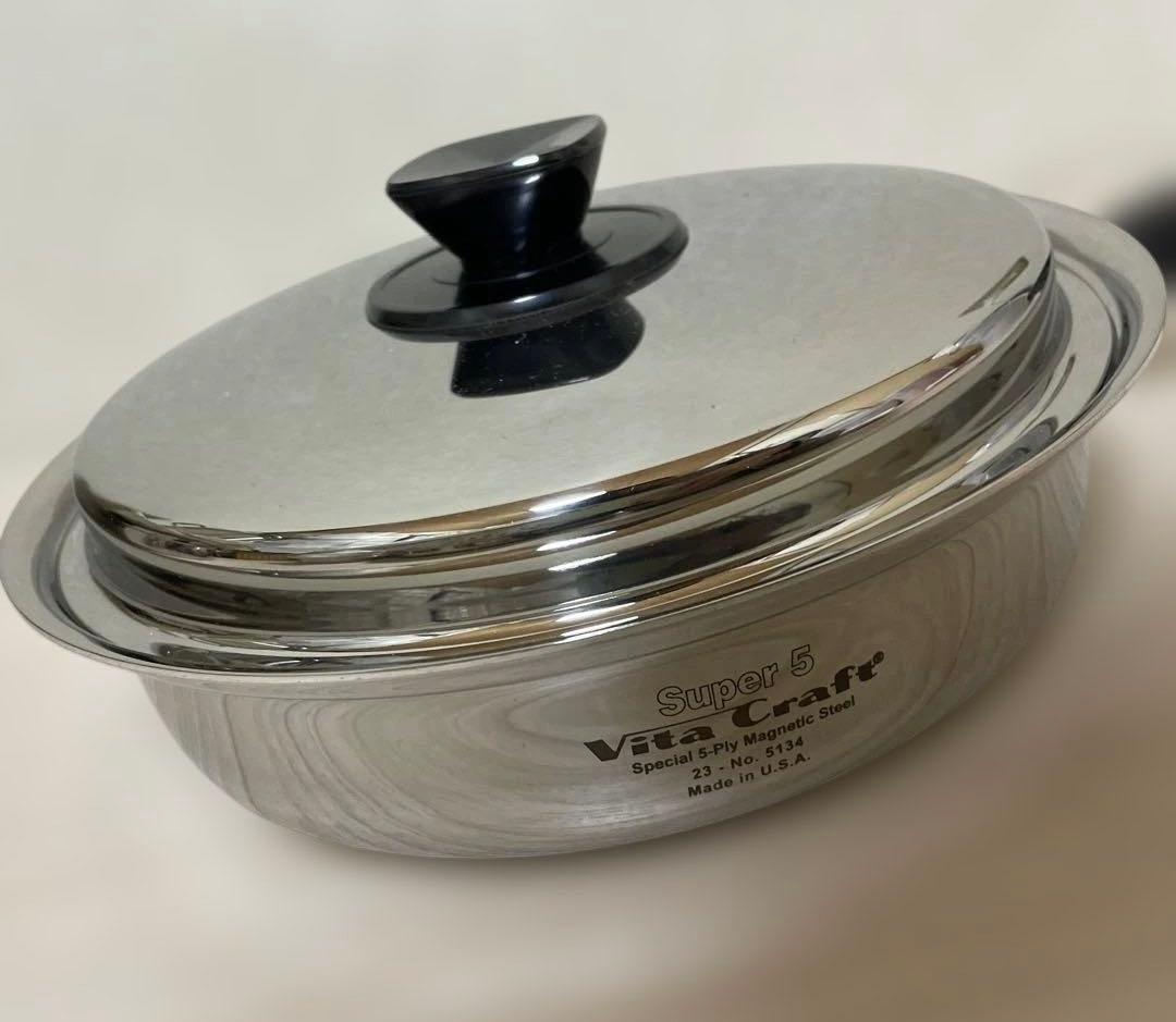 新品未使用ビタクラフト super5 ステンレス フライパン 24.5cm