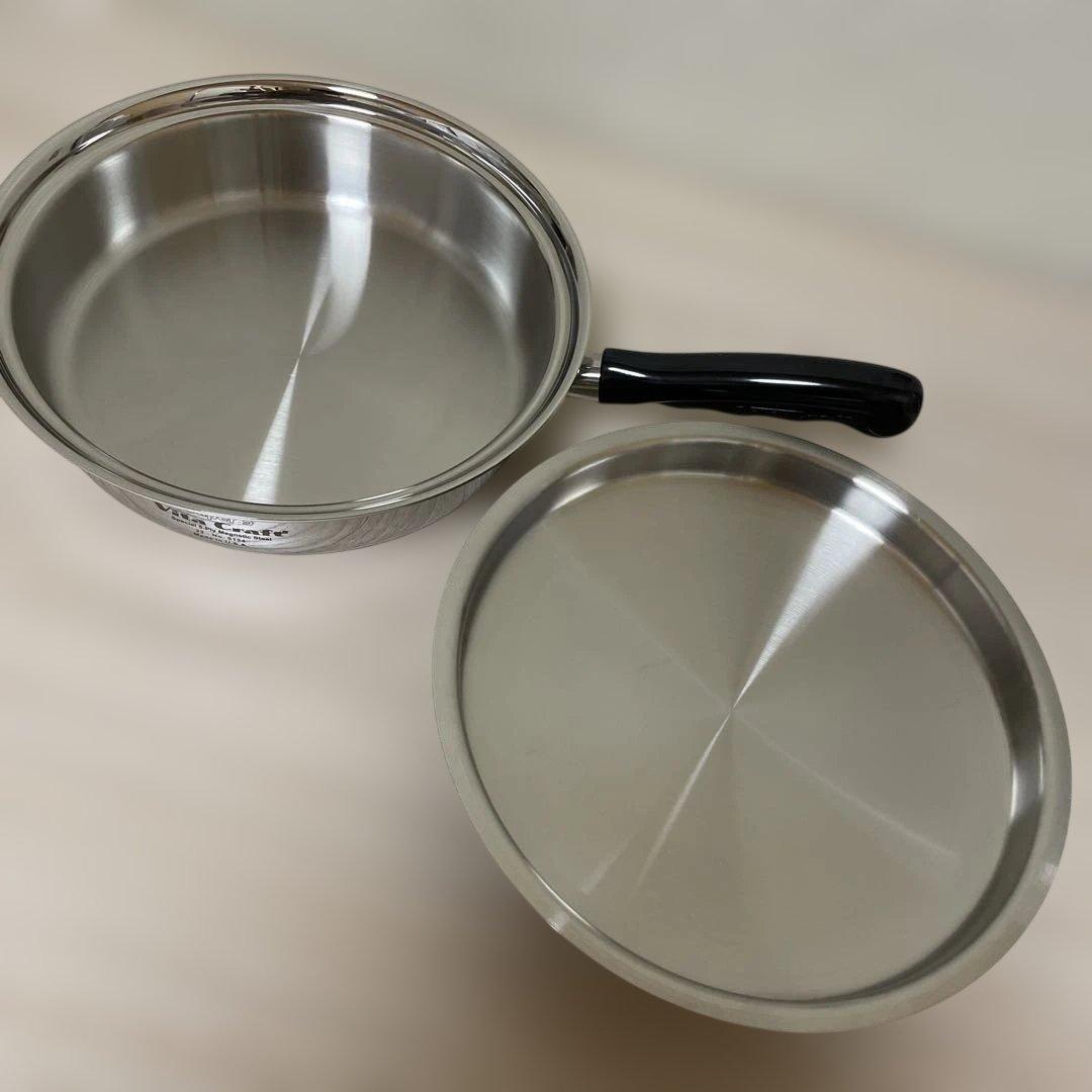 新品未使用ビタクラフト super5 ステンレス フライパン 24.5cm