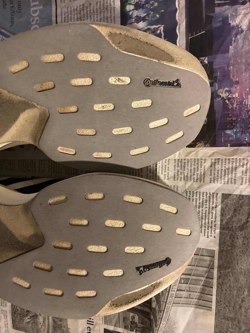 チ*グ様 ADIZERO evo sl ホワイト/ブラック 27.5cm