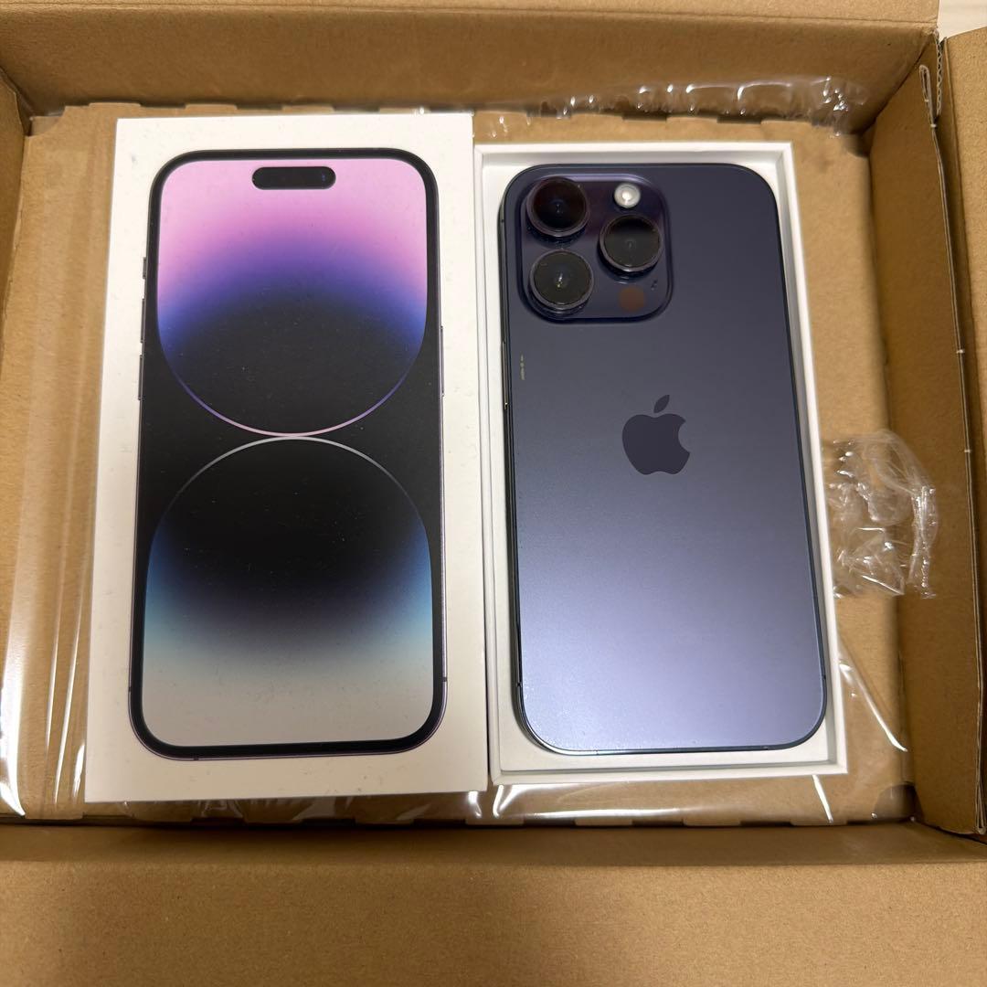 iPhone14Pro 256GB SIMフリー ディープパープル - メルカリ