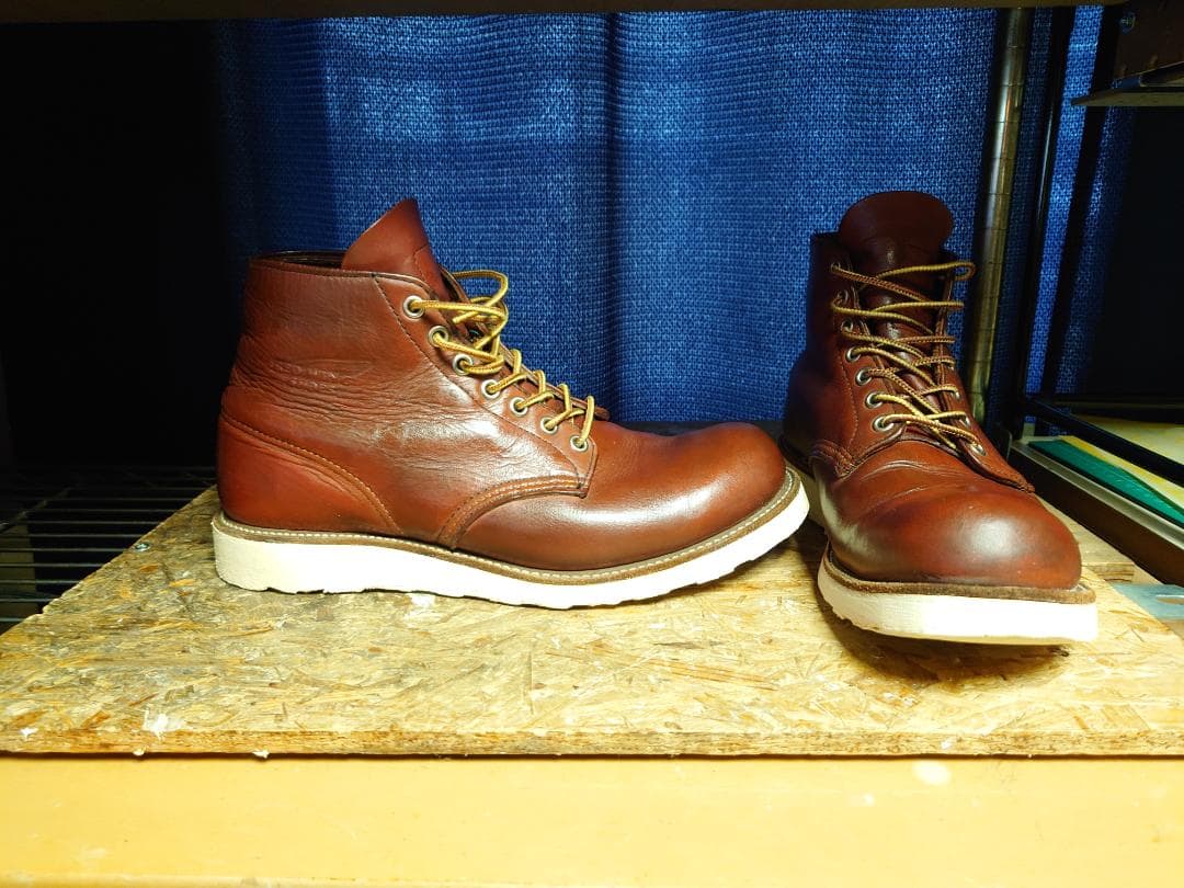 RED WING レッド ウィング 8166 サイド羽刻印 8.5D 08年製