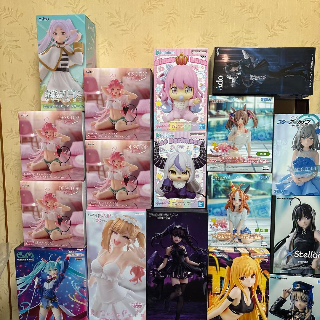 【新品未開封】美少女フィギュア　27点