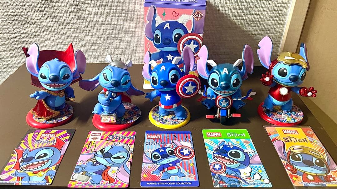 マーベル スティッチ コスプレコレクション 6体セットシークレット有り