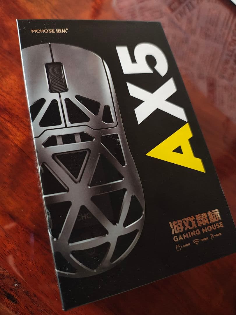 マウス・トラックボール MCHOSE AX5 v2 MCHOSE AX5 V2 Wireless Gaming Mouse Tri-mode Magnesium Alloy