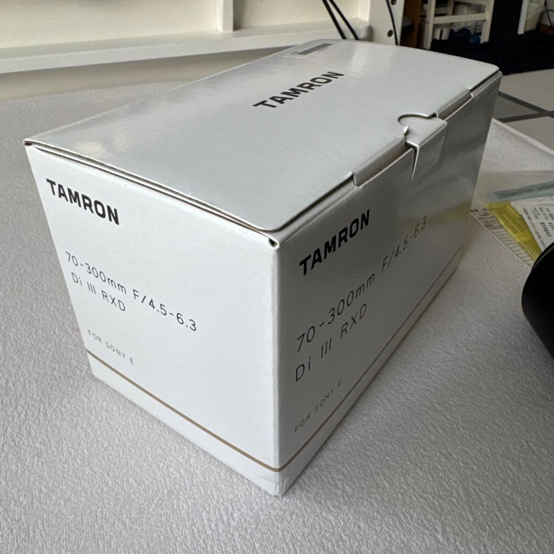TAMRON 70-300mm F/4.5-6.3 Di Ⅲ RXD Eマウント