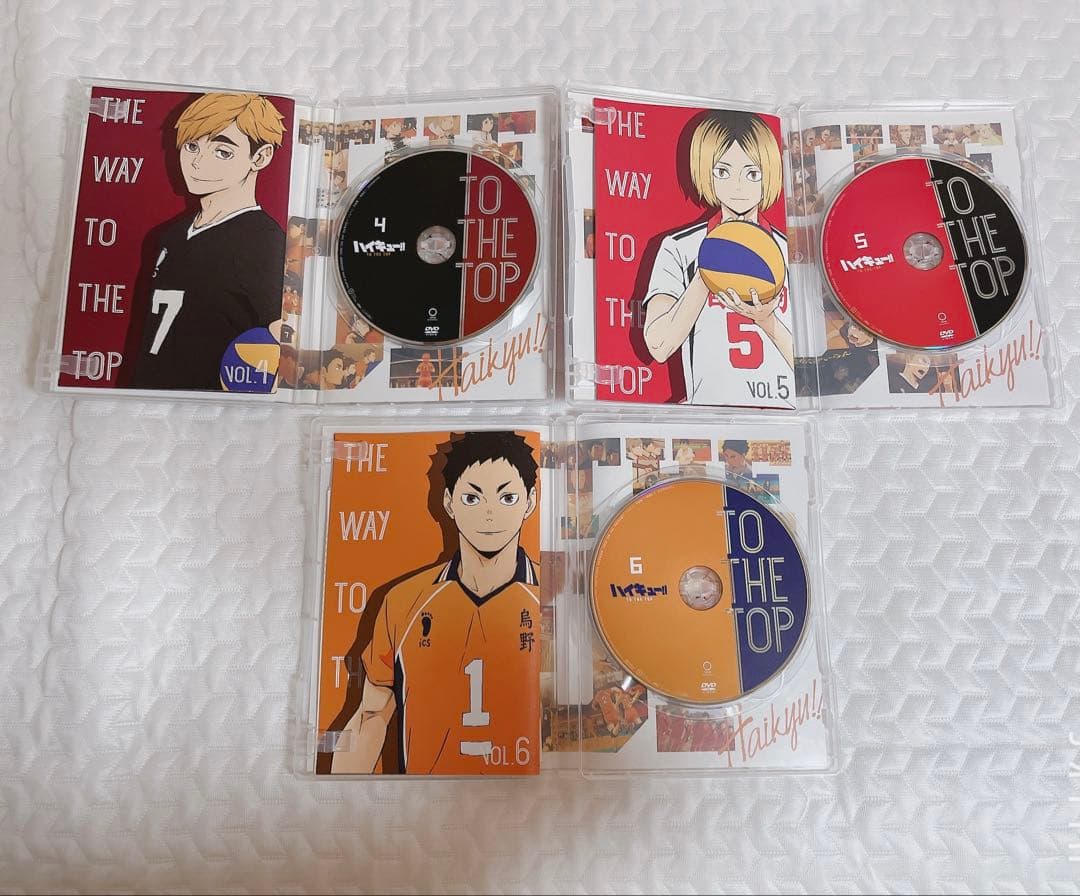ハイキュー TO THE TOP vol.4.5.6 稲荷崎 烏野