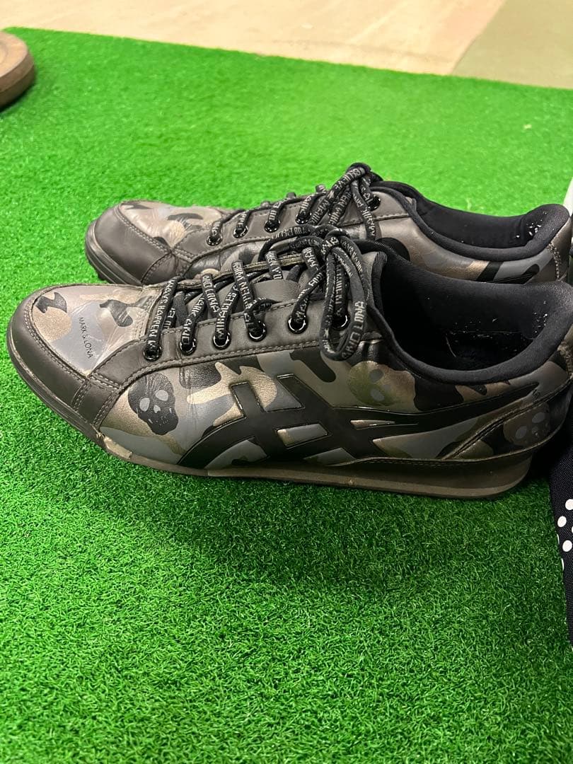 [希少] 27.5cm MARK & LONA×アシックスコラボ ゴルフシューズ