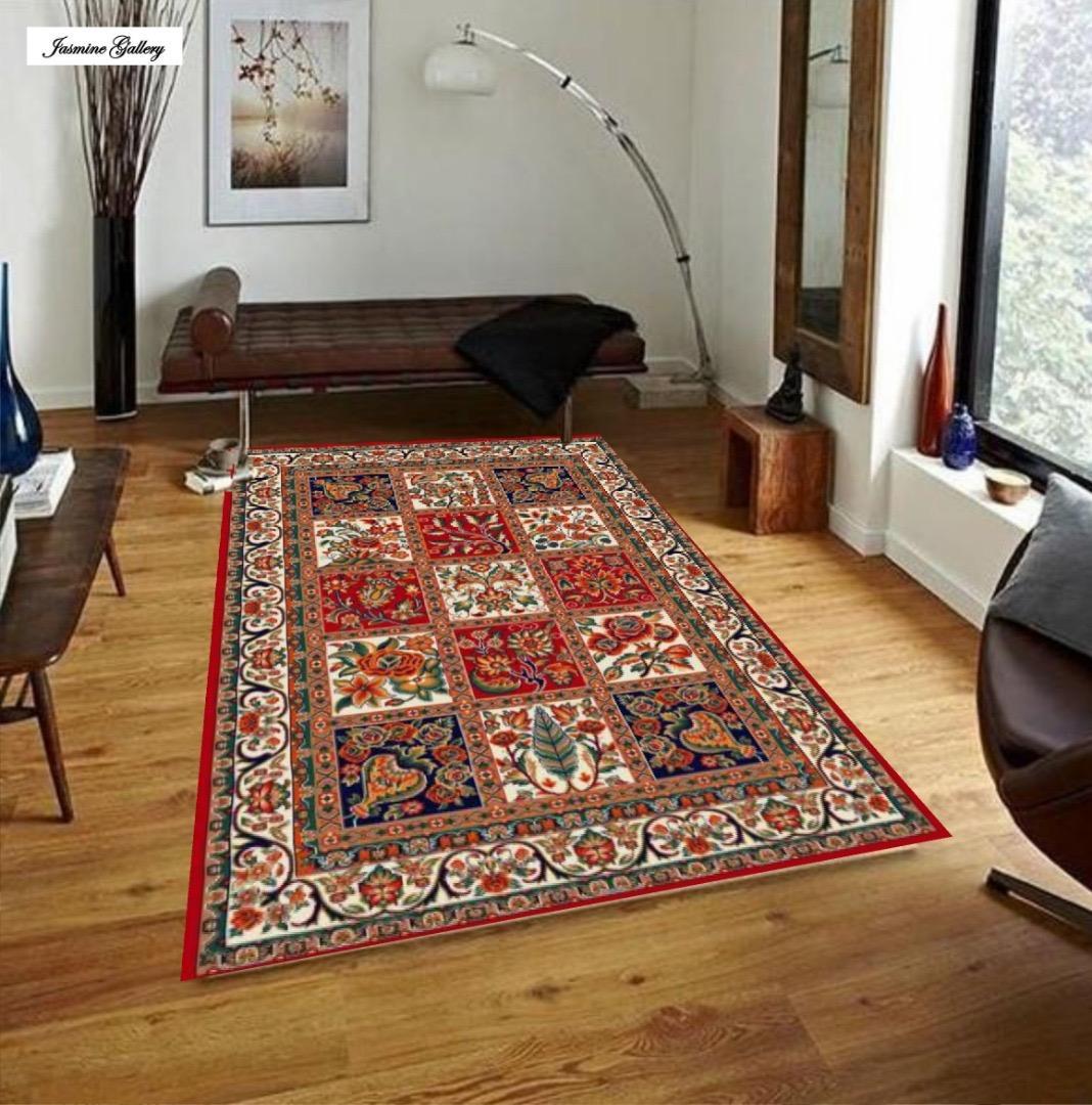 ふっかり！ウィルトン織 民族柄 高密度 ラグ 200×250cm-115001 楽天市場】ウィルトン織ラグ 約200×250cm 「RAKKAS」 ギャッベ柄 民族