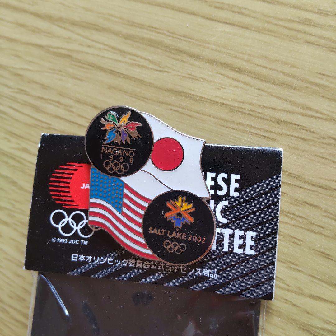 日本オリンピック委員会 JOC ピンバッジ 白 - メルカリ