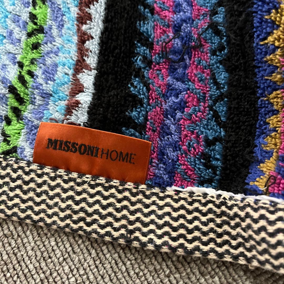 MISSONI】ミッソーニ タオルケット✨ストリシア柄 - メルカリ