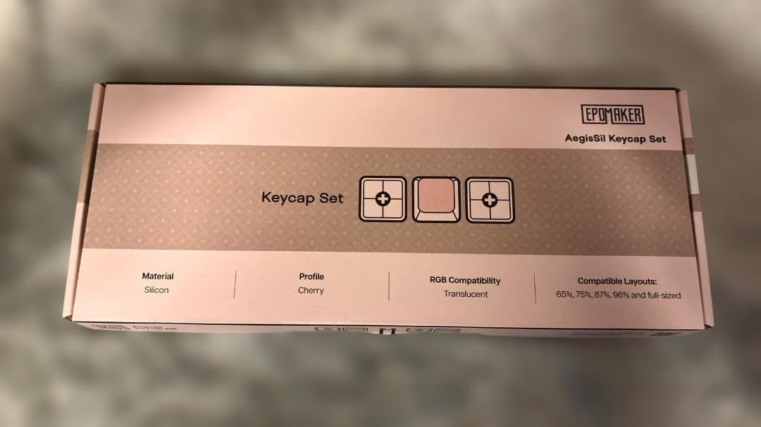 EPOMAKER P87 キーボード＋AegisSil キーキャップ(Blue) - メルカリ