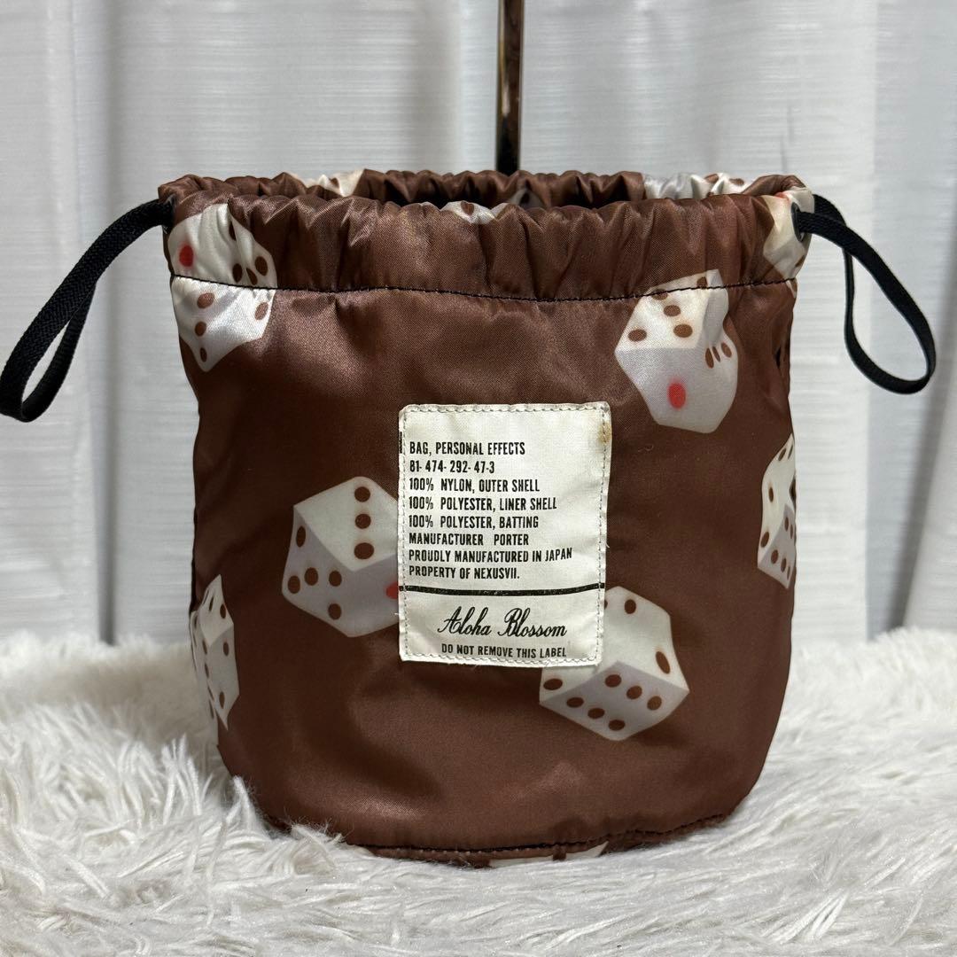 極美品✨ポーター ネクサスセブン アロハブロッサム 巾着 バッグ