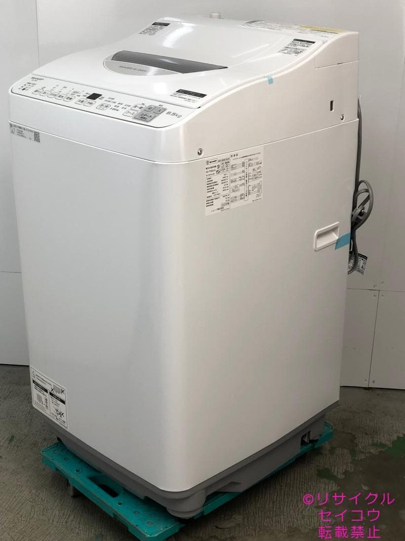 【中古】シャープ電気洗濯乾燥機 6.5Kg 2023年式2601251917