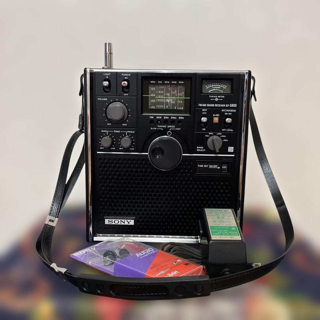 動作美品！○SONY スカイセンサ－ ICF5800 ○昭和のBCL傑作機！ - メルカリ