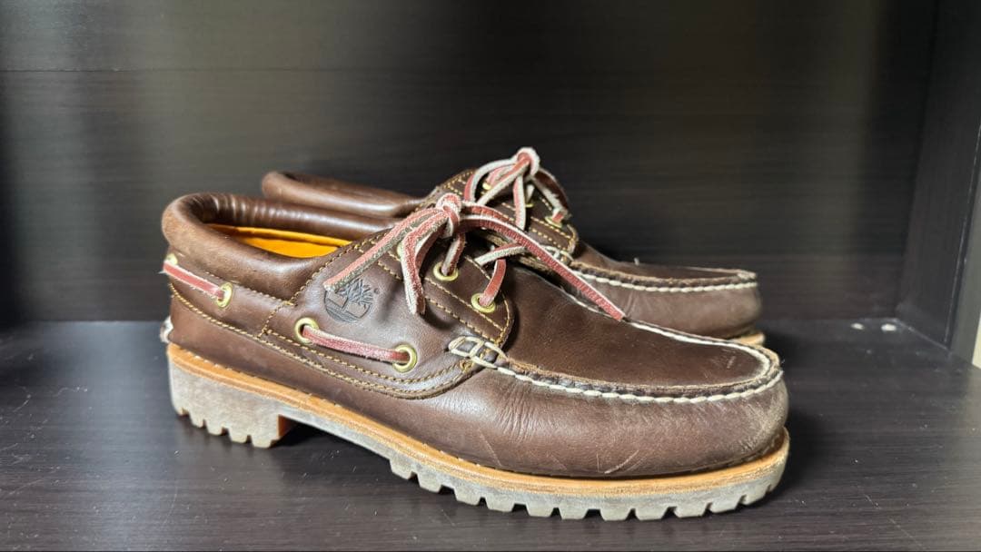 Timberland モカシンブーツ ブラウンの通販はau PAY マーケット - 輸入