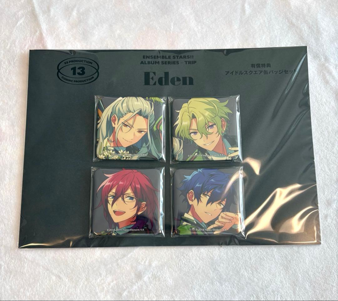 あんスタ アルバム TRIP Eden 初回限定生産盤 ID風カード 缶バッジ