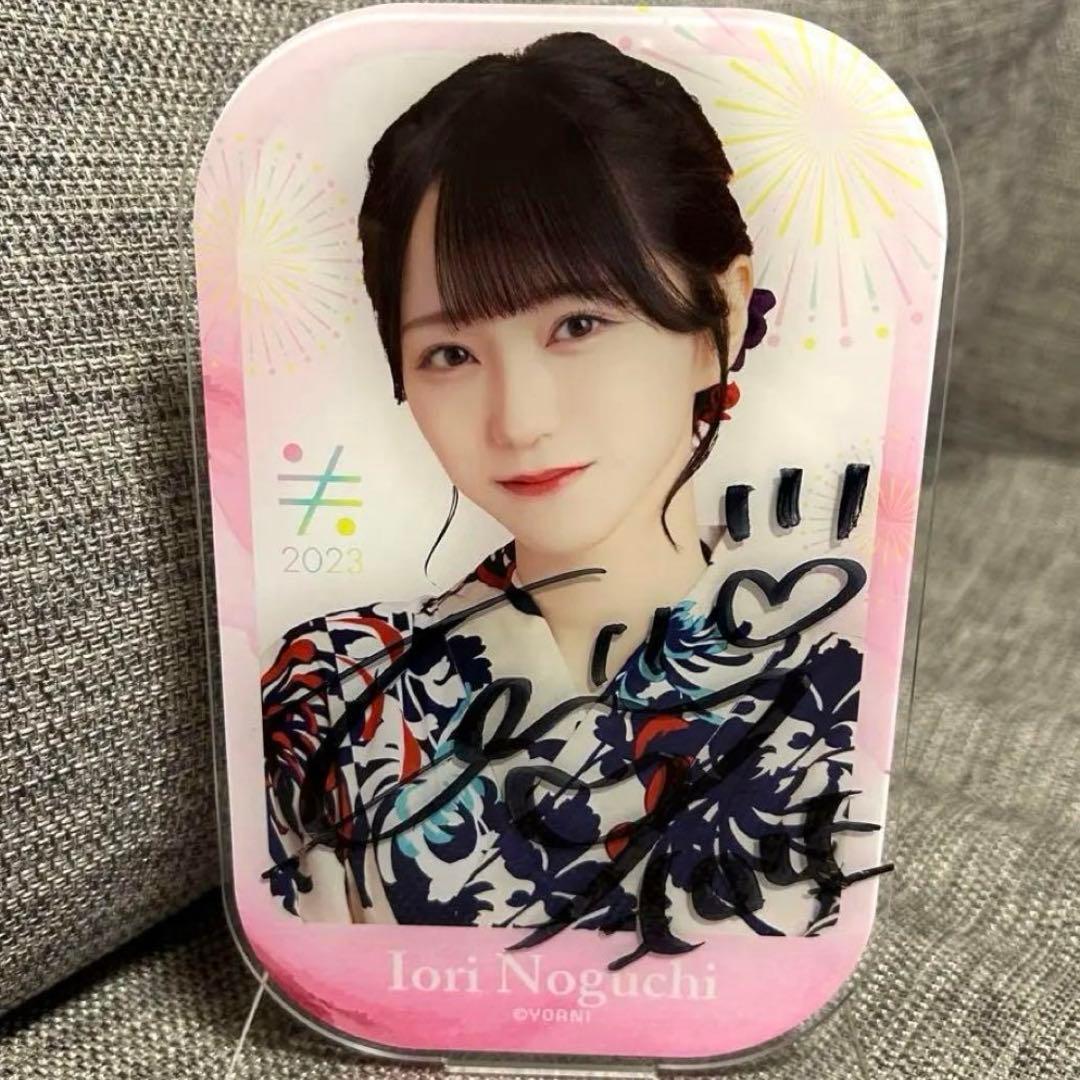 野口衣織 イコラブ イコノイジョイ2023 縁日 ビッグアクスタ 直筆