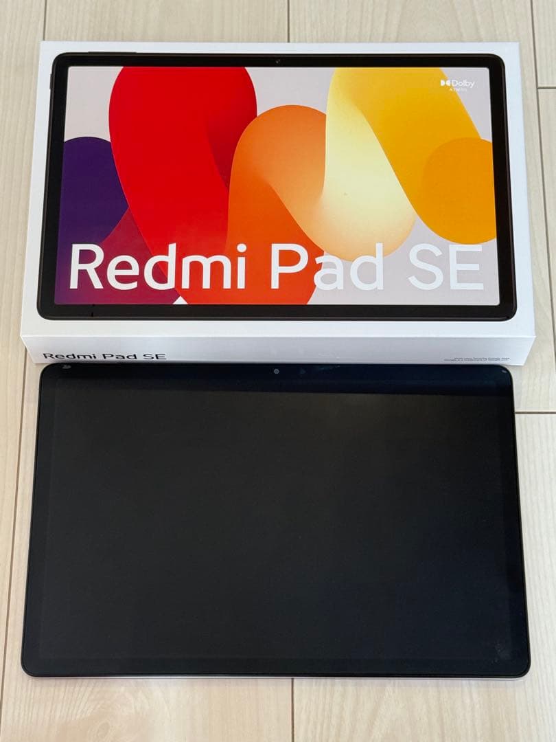 【美品】xiaomi RedmiPad se 11インチ　ラベンダーパープル MIUIタブレットPC Redmi Pad SE ラベンダーパープル VHU4488JP [11型