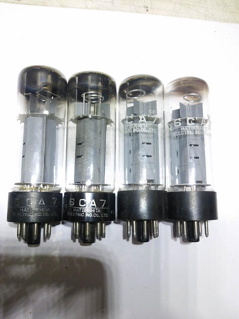 専用です。真空管　6CA7 松下製 ４本　テスト済品