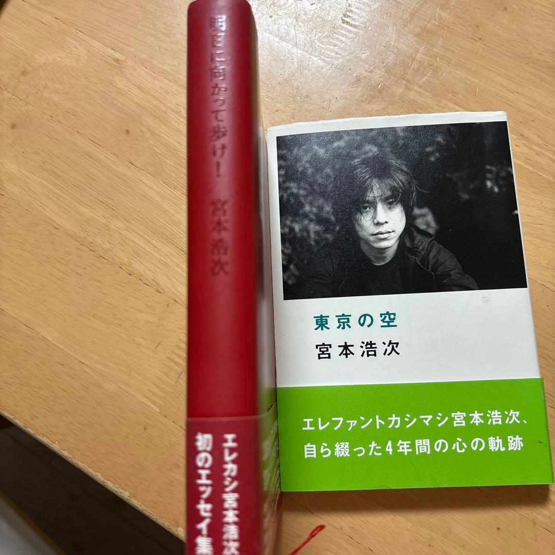 東京の空 明日に向かって歩け！宮本浩次 エッセイ二冊セット - メルカリ