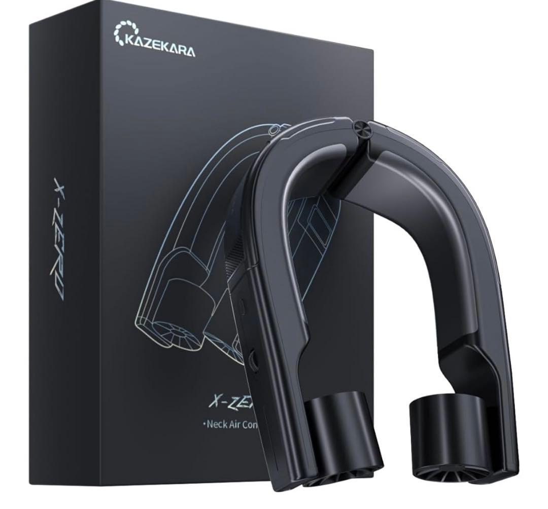 最安値　暖房機能つき　ネッククーラー 全機能最強モデル X-Zero Amazon | 【2025全機能最強モデル Kazekara・X-Zero】ネッククーラー