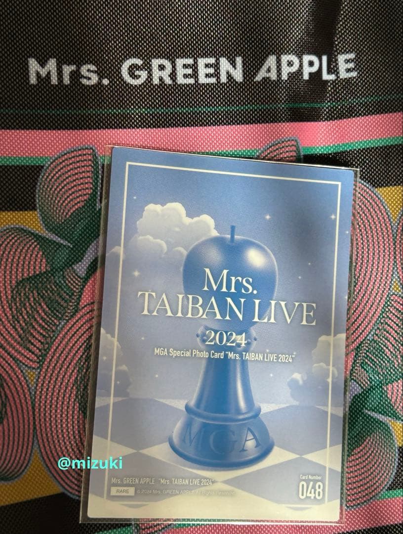 Mrs. GREEN APPLE ミセス 若井滉斗 対バン フォトカ レア 48 - メルカリ