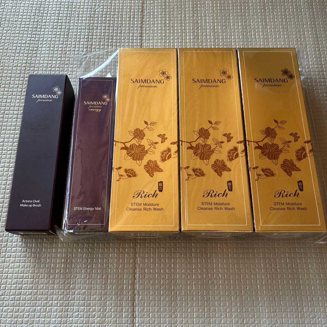 サイムダン プレミアム 洗顔料・ミスト化粧水・メイクブラシ セット 楽天市場】「 製造販売元 公式店 」 ＜ 3本セット ＞ サイムダン