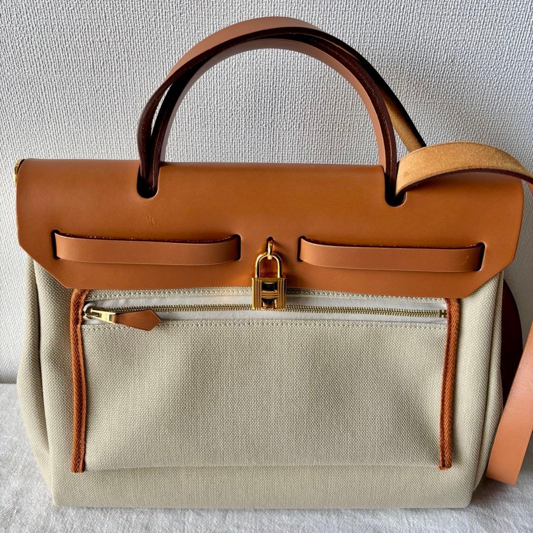 と*読様 エルメス エールバッグ ジップ31 U刻印 - メルカリ