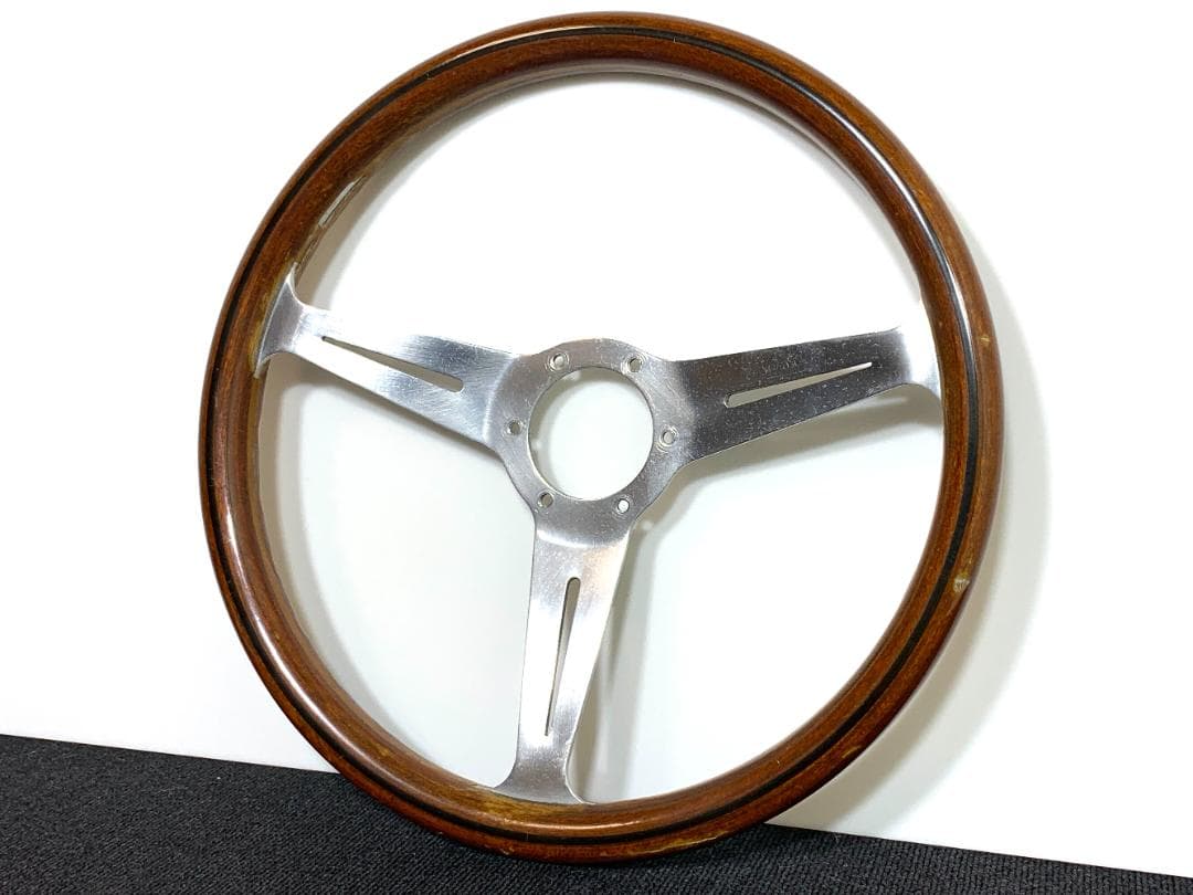 ナルディ クラシック 36.5Φ ウッド ステアリング ヴィンテージ 当時物