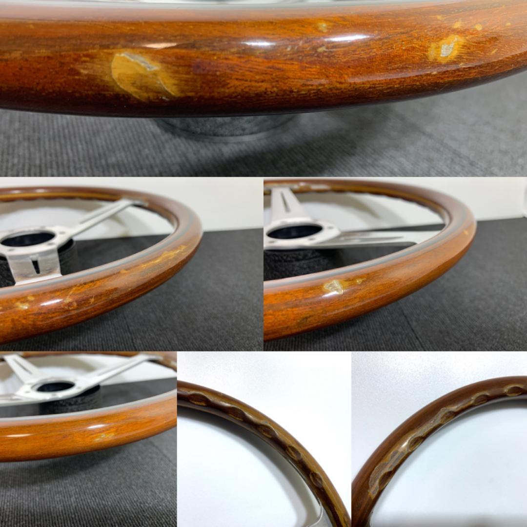 ナルディ クラシック 36.5Φ ウッド ステアリング ヴィンテージ 当時物