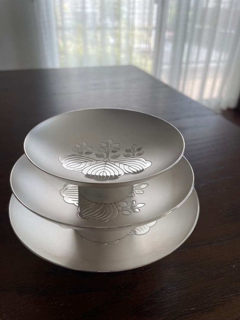 シベリア抑留 銀杯 3杯セット 計約390g 純銀 造幣局 内閣総理大臣