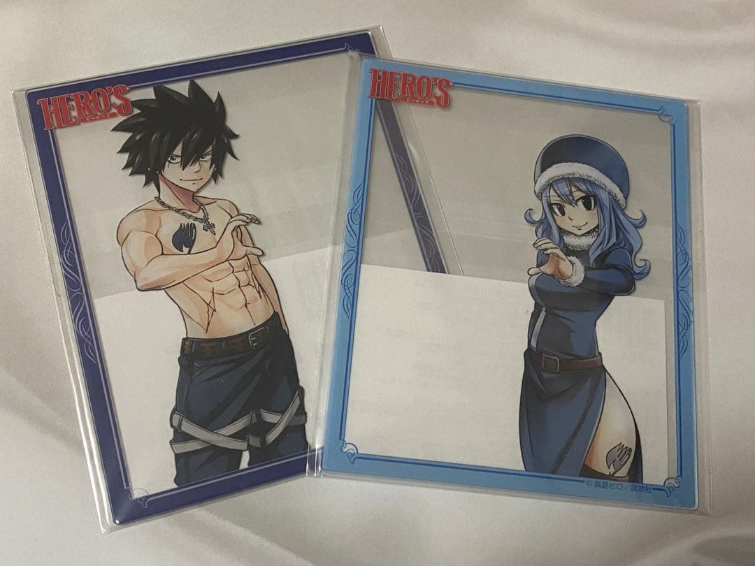 FAIRY TAIL アクリルフォトフレーム グレイ ジュビア モ*カ様 ③フェアリーテイル ジュビア アクリルフォトフレーム