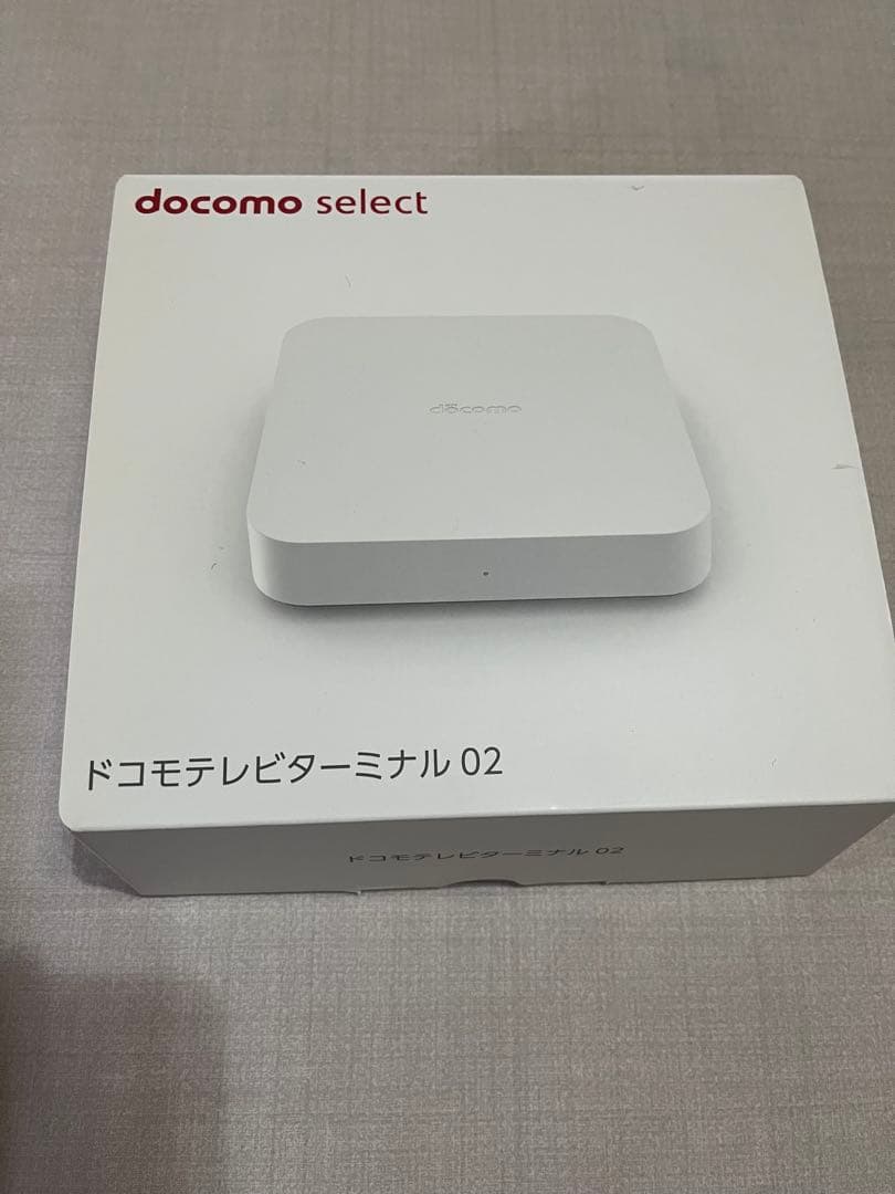 docomo TVターミナル02 TT02 未使用品 付属品完備 ドコモ ご覧いただき