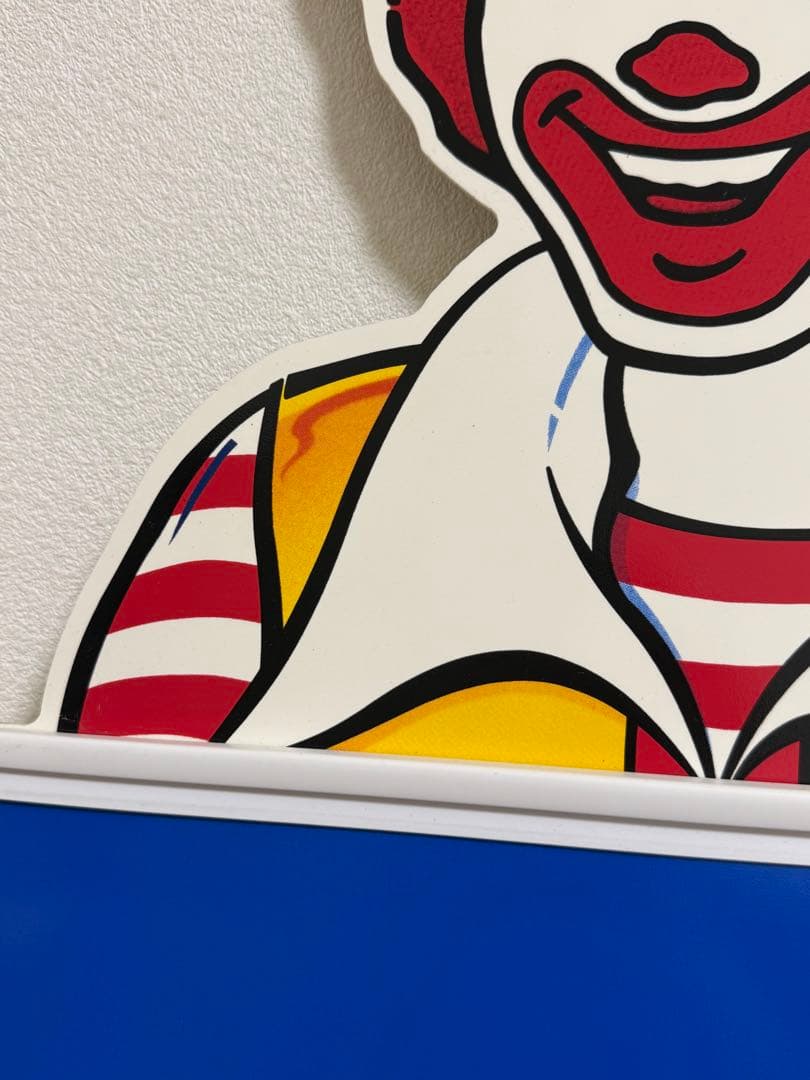 マクドナルド ドナルド パネル ディスプレイ 非売品 看板 ビンテージ