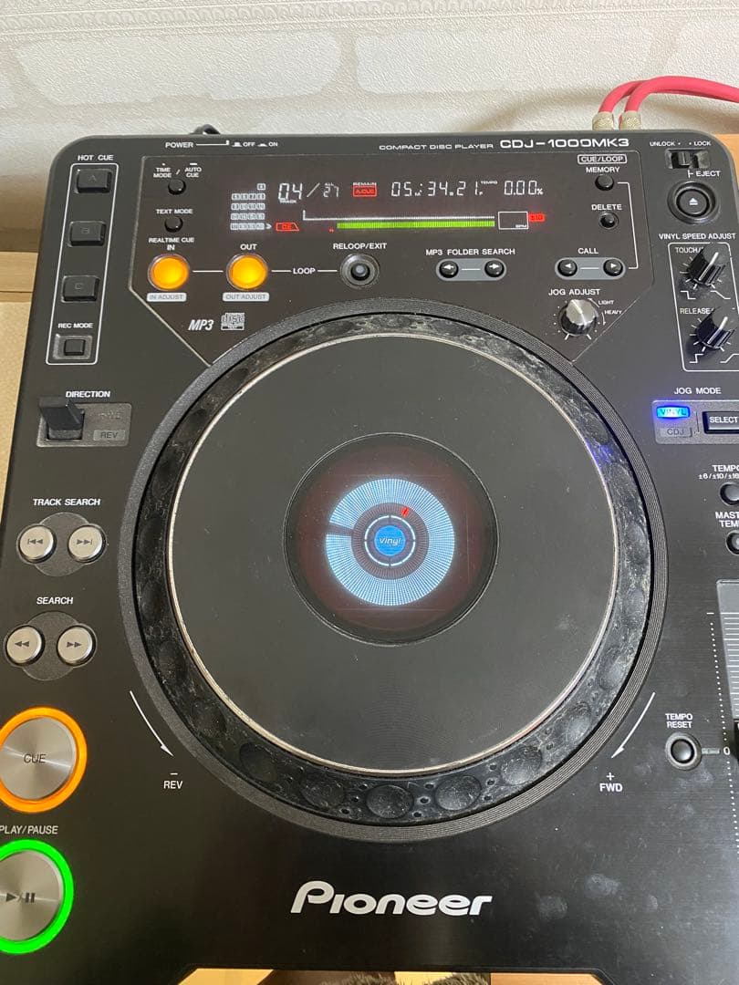 Pioneer CDJ-1000MK3 中古 H08年製 - メルカリ