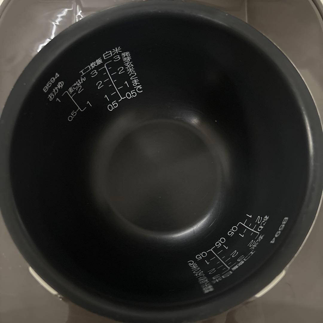 IH炊飯器 NP-GL05 0.54L ステンレスブラウン