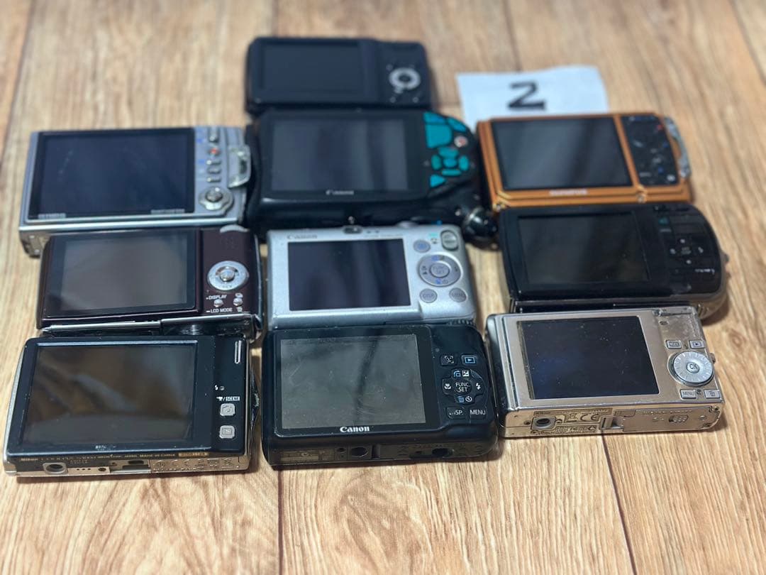10台 デジカメラ まとめ【動作未確認ジャンク扱】②